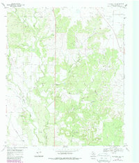 Blackwell NE 1969 topographic map thumbnail