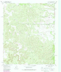 Blackwell SW 1969 topographic map thumbnail