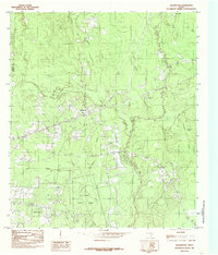 Bleakwood 1984 topographic map thumbnail