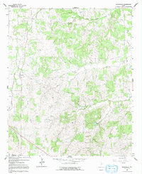 Boonsville 1960 topographic map thumbnail