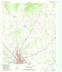 Brady North 1960 topographic map thumbnail