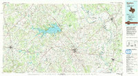 Brenham 1993 topographic map thumbnail