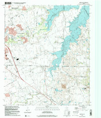 Britton 1995 topographic map thumbnail