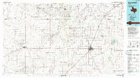 Brownfield 1985 topographic map thumbnail