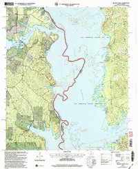 Brushy Creek 2003 topographic map thumbnail