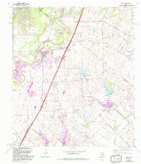 Buda 1968 topographic map thumbnail