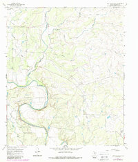 Buffalo Bluff 1967 topographic map thumbnail