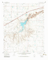 Buffalo Lake 1961 topographic map thumbnail