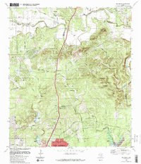 Bulverde 1988 topographic map preview