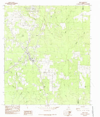 Buna 1984 topographic map thumbnail