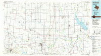 Burkburnett 1985 topographic map thumbnail
