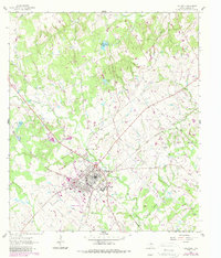 Caldwell 1961 topographic map thumbnail
