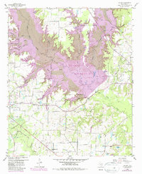 Calvary 1959 topographic map thumbnail