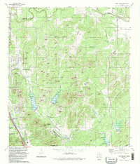 Camp Bullis 1992 topographic map thumbnail