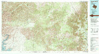 Camp Wood 1985 topographic map thumbnail
