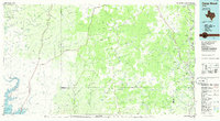 Camp Wood 1985 topographic map thumbnail