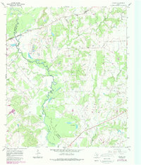 Canary 1965 topographic map thumbnail