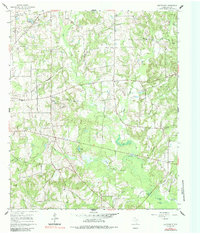 Cartwright 1960 topographic map thumbnail
