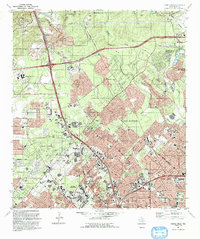 Castle Hills 1992 topographic map thumbnail