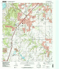 Cedar Hill 1995 topographic map thumbnail