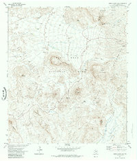Cerro Castellan 1971 topographic map thumbnail