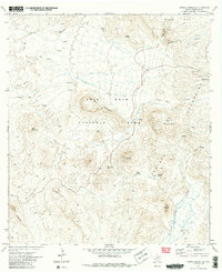 Cerro Castellan 1971 topographic map thumbnail