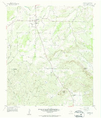 Cherokee 1956 topographic map preview