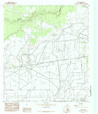 China 1985 topographic map thumbnail