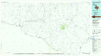 Chisos Mountains 1985 topographic map thumbnail