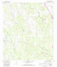 Christine East 1969 topographic map thumbnail
