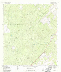 Clegg NE 1969 topographic map thumbnail