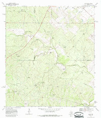 Clegg 1969 topographic map thumbnail