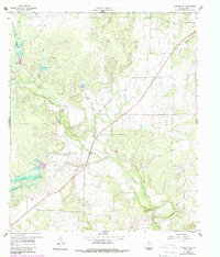 Coleman NE 1960 topographic map thumbnail