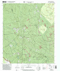 Conroe NE 1997 topographic map thumbnail