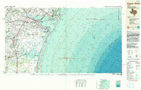 Corpus Christi 1989 topographic map thumbnail