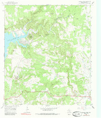 Council Creek 1967 topographic map thumbnail