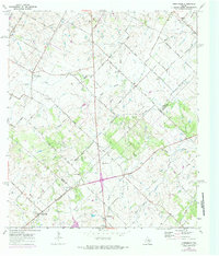 Creedmoor 1968 topographic map thumbnail