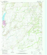 Crews 1967 topographic map thumbnail