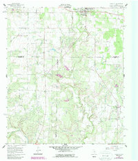 Cross Cut 1960 topographic map thumbnail