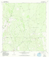 Cuevitas 1972 topographic map thumbnail