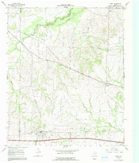 Cumby 1964 topographic map thumbnail