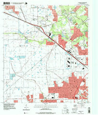 Cypress 1995 topographic map thumbnail