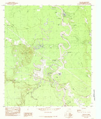 Davis Hill 1984 topographic map thumbnail