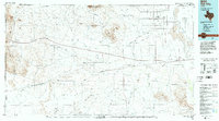 Dell City 1985 topographic map thumbnail