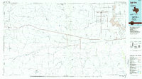 Dell City 1985 topographic map thumbnail