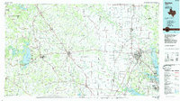 Denton 1985 topographic map thumbnail