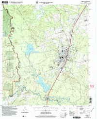 Diboll 2004 topographic map thumbnail