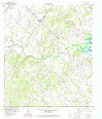 Dime Box 1959 topographic map thumbnail