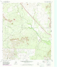 Dog Creek NE 1972 topographic map thumbnail