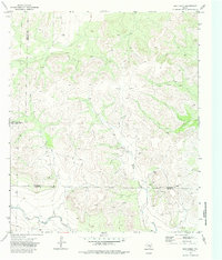 Dog Creek 1972 topographic map thumbnail